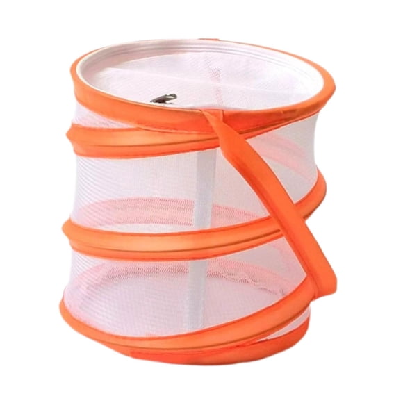 jinwen Butterfly Habitat Cage Butterfly Garden Habitat for Caterpillars Grasshopper Orange