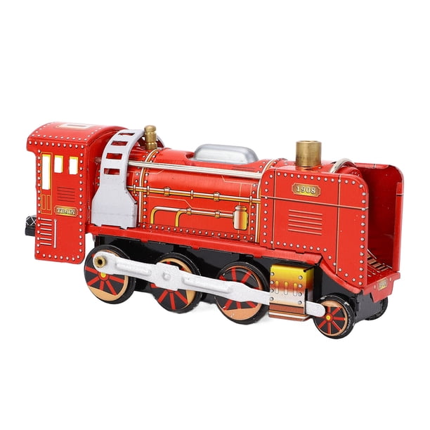 Juguete De Tren De Cuerda, Juguete De Hojalata De Cuerda De Hierro Multiusos Para Colección