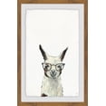 thumbnail image 2 of Jolly Llama Framed Painting Art Print, 12.00" x 1.50", 2 of 6