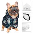 thumbnail image 3 of Balery Glowing Butterfly Sudadera con Capucha para Perros Pequeños – Ropa para Mascotas, Disfraz para Perros y Gatos, Ideal para Fiestas y Cosplay-X-Small, 3 of 7