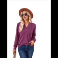 thumbnail image 3 of Camisa de Larga Color Vino Tinto M, 3 of 9