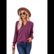 thumbnail image 3 of Camisa de Larga Vino Tinto XL, 3 of 9