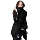 thumbnail image 4 of Nueva Moda Mujeres Abrigo asimétrico Chaqueta fina Temperamento Abrigo Largo Abrigo Prendas de Irfora Abrigo, 4 of 7