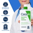 thumbnail image 2 of Limpiador facial CeraVe Hidratante Hidratante para Piel Seca, 355 ml, 2 of 6