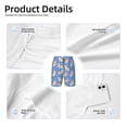 thumbnail image 5 of Cauagu Kawaii Corgi Print Swim Trunks for Men,Youth Boys Swim Shorts Compression Liner Beach Shorts Boys' Swimming Shorts 7-20 Years Bathing Suit-Medium, 5 of 7