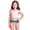 Blue, variant on Girls Swim Bikini Bottoms with Fully Lined， UPF50+ Rash Guard Swimsuit Sun Protection Quick Dry (2t-16Years)
