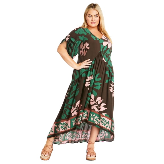 Avenue Women's Plus Size Val Dress