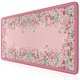 thumbnail image 1 of Alfombrilla de ratón iCasso Desk Mat rosa de 40 x 90 cm, antideslizante, grande, 1 of 7