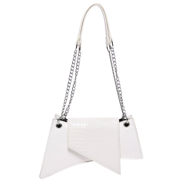 Bolso de hombro de lujo para mujer, bolso de cadena de ocio con forma especial, bolso diario para exteriores