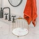 thumbnail image 2 of Organizador de baño con forma de jaula de pájaros Serenable, bandeja para tocador, cosméticos y maquillaje 1 nivel, 2 of 8