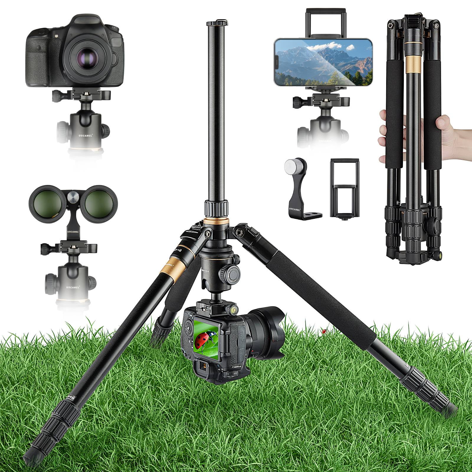 USCAMEL Camera Tripod, Pro Video Tripods for Camera Bhutan Ubuy