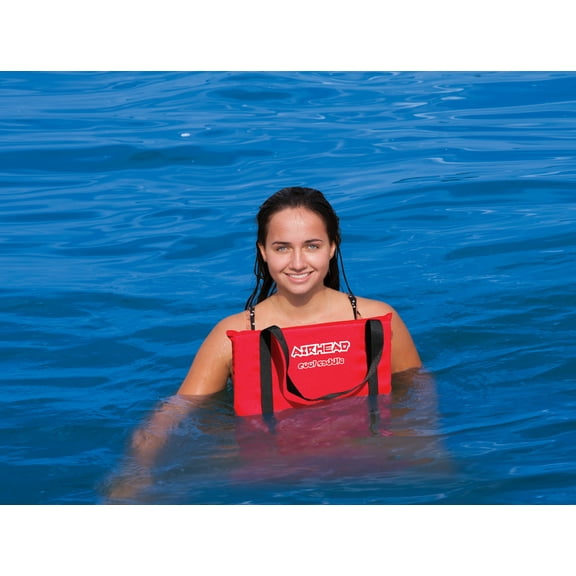 Airhead Supportive Backrest 10001-17-A-RD Airhead Sports Group Cove Saddle, Polyester Red