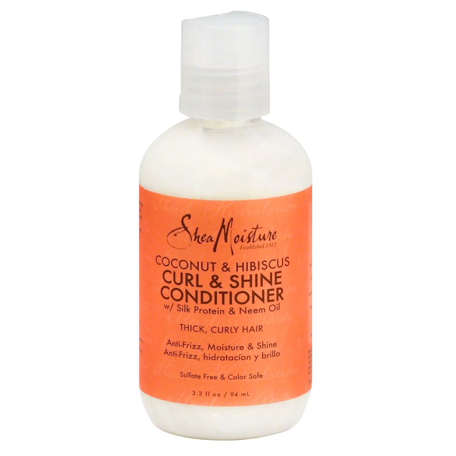 Shea Moisture Curl & Shine Conditioner, Coconut & Hibiscus, 3.2 Oz.,2