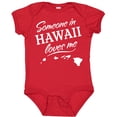 thumbnail image 3 of Inktastic Someone in Hawaii Loves Me Boys or Girls Baby Bodysuit, 3 of 5