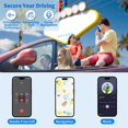 thumbnail image 5 of Receptor auxiliar Bluetooth para automóvil, receptor de audio inalámbrico con cancelación de ruido para estéreo de automóvil/altavoz doméstico Música/llamadas manos libres, 5 of 5