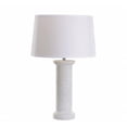 thumbnail image 1 of ELK Group International 8989-004-LED White Marble Rough Round LED Table Lamp, 1 of 1