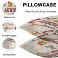 thumbnail image 5 of Throw Pillow Covers 24x24 Inch Set of 2, Laundry Room Waterproof Outdoor Pillow Covers, Rustic Farmhouse Washing Machine Clothes Decorative Cushion Pillowcases for Couch, Sofa, Bed, Garden, Patio, 5 of 9