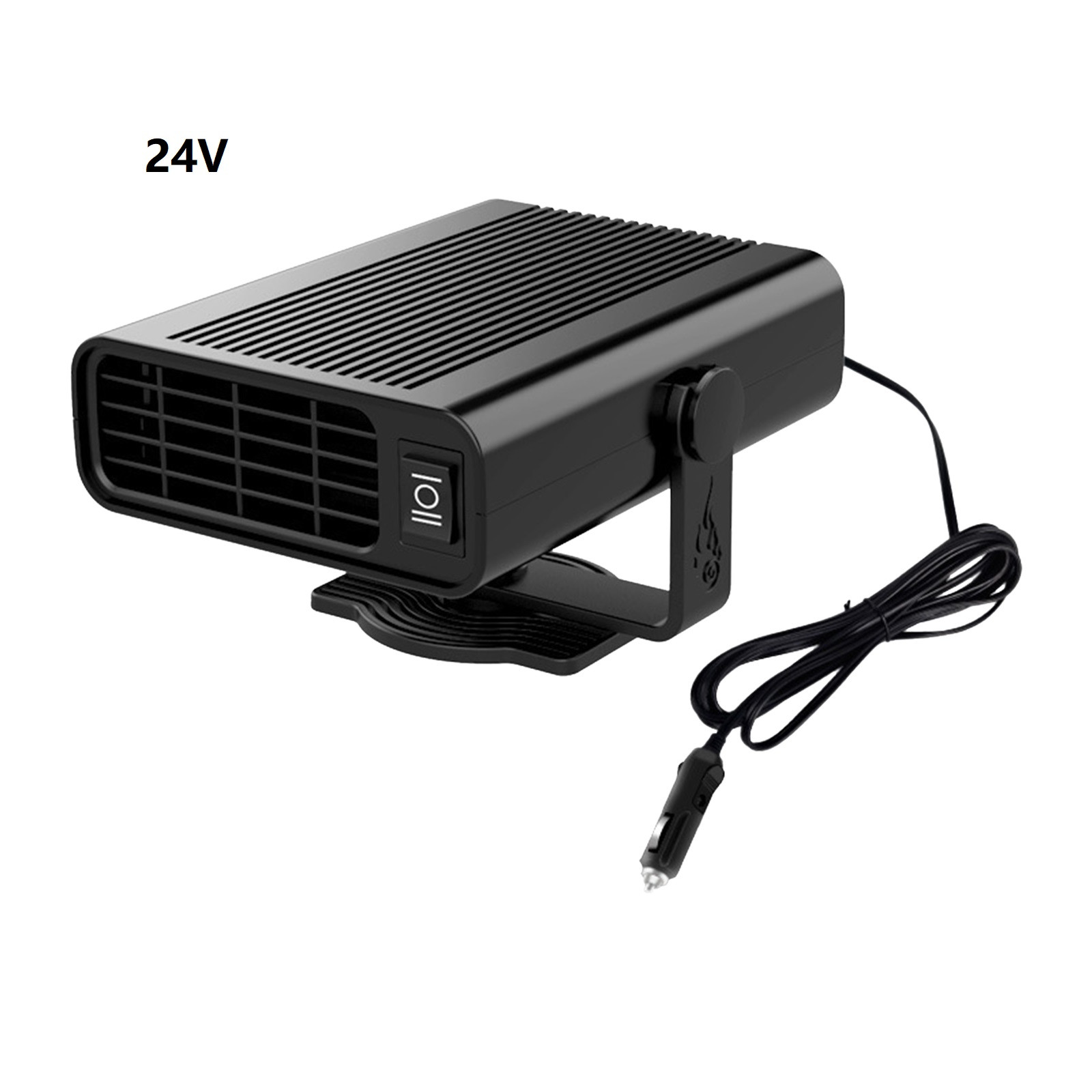 Kuluzego Universal 12V/24V Winter Car Heater, Defogging Heater, Quick