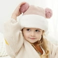 thumbnail image 3 of Uds. Conjunto de bufanda y sombrero de invierno para bebé, bufanda Unisex para niños pequeños, 3 of 8