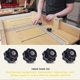 thumbnail image 4 of 15pcs M6 Star Knob Clamping Handle Nut Through Hole Set Brass Female Threaded Handle Screw On Knob, 4 of 5