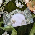 thumbnail image 5 of White Wildflower Branch Paper Decoration, 6.18 Inch Botanical Floral Cluster Card For Scrapbooking Handmade Greeting Cards, Elegant DIY Craft Embellishment For Festival Gift Packaging And Journaling, 5 of 7