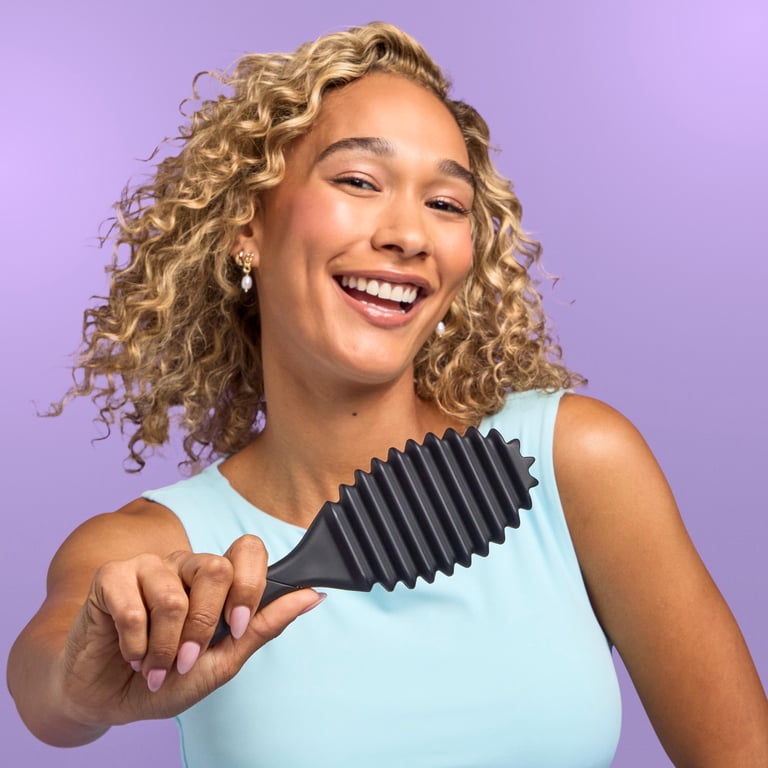 Wet Brush Curl Shaper Detangling Brush for Curly Hair with