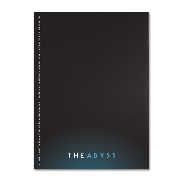 Trademark Fine Art 'The Abyss' 14' x 19' Canvas Art
