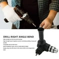 thumbnail image 3 of 90 Degree Angle Drill, Anti Fall Strong Bearing Tight Right Angle Bend Extension Accessory  For Electric Drill, 3 of 8