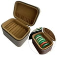 thumbnail image 3 of Caja organizadora para pulseras con 7 ranuras, caja organizadora para guardar joyas, estuche para pulseras Café, 3 of 7