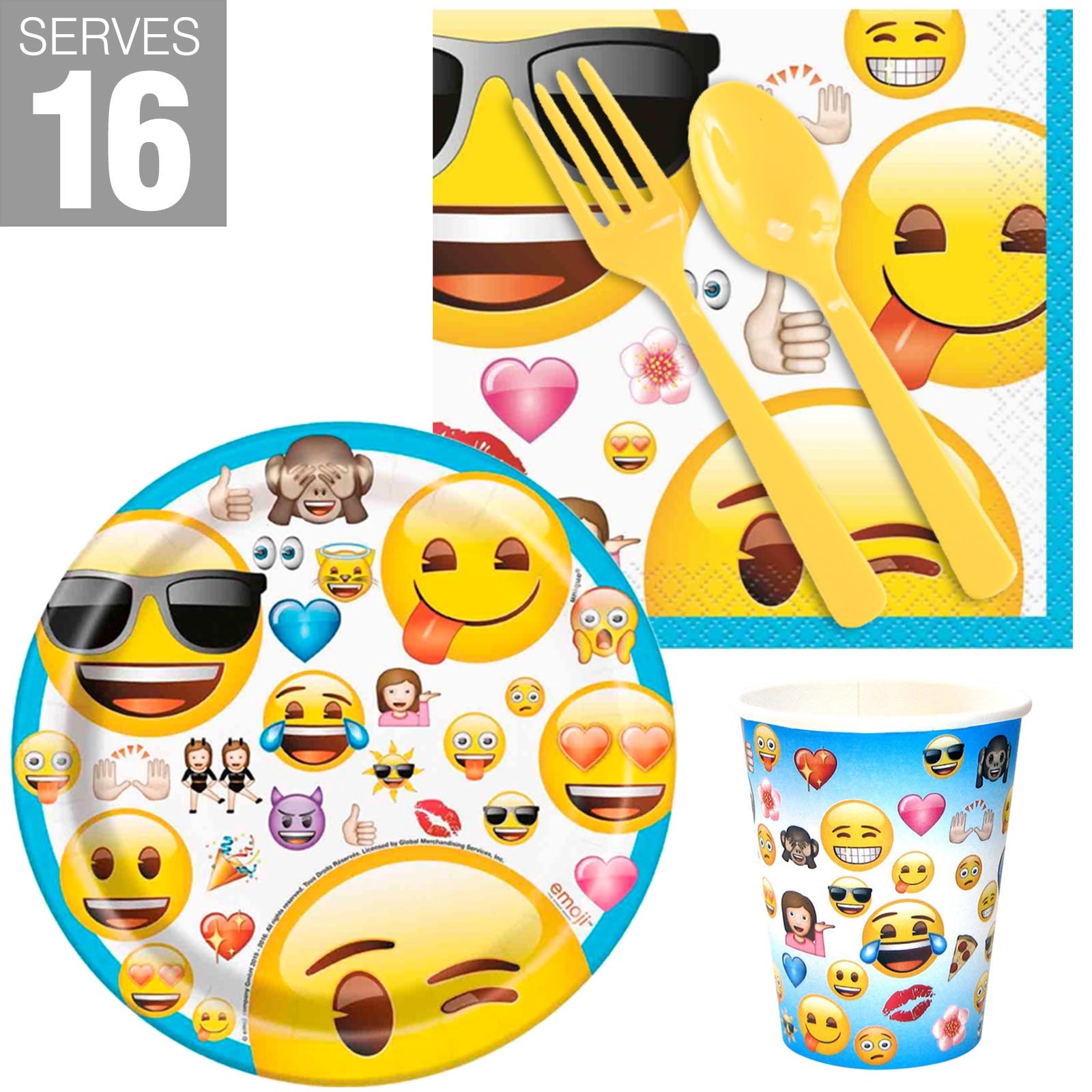 Emoji Snack Party Pack For 16