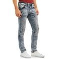 thumbnail image 3 of Rocawear Men's Getaway Slim Fit Jeans, 3 of 5