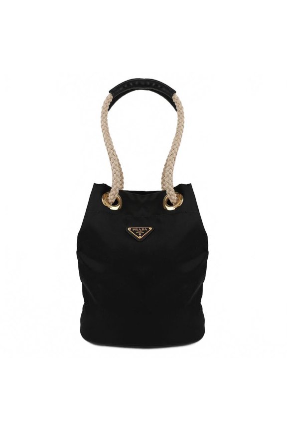Pre-Owned Small Re-nylon Bucket Bag