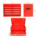thumbnail image 5 of Tool Chest with 5 Drawers, Rolling Tool Cabinet , Lockable Tool Organizer On Wheels, Hidden Double Tool Box, Red, 5 of 10
