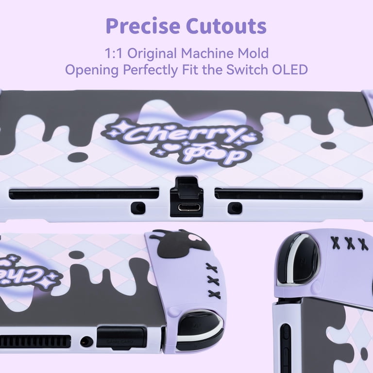 GeekShare Protective Case for Switch OLED Silicone Shell for