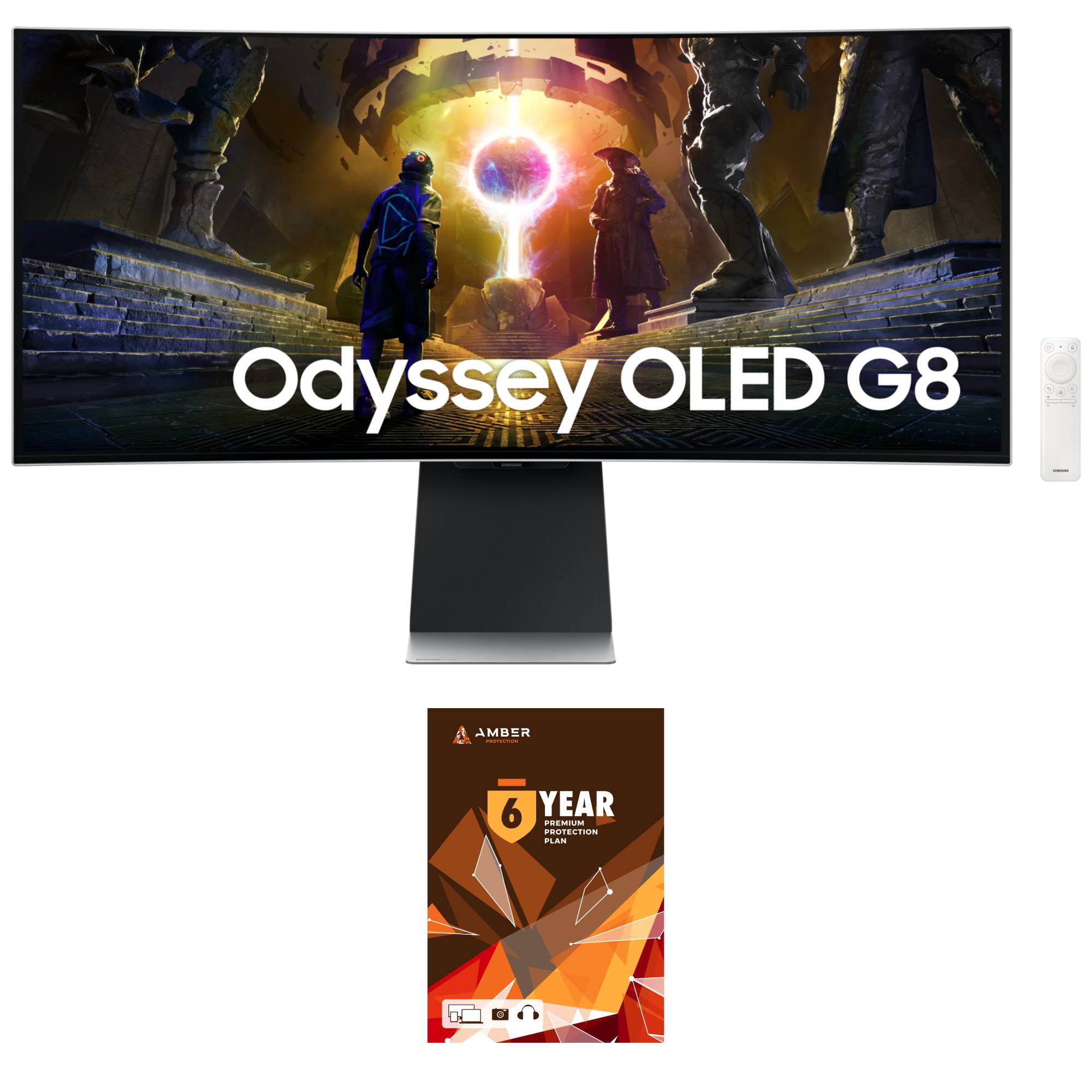 Samsung LS34DG856SNXZA Gaming Monitor with 6 Year Amber Protection (2024)