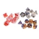 thumbnail image 1 of 21 piezas de dados múltiples D8 D10 D12 D20 para accesorios de enseñanza para niños CUTICAT Juego de mesa de dados poliédricos, 1 of 8