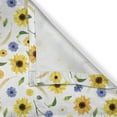 thumbnail image 6 of Ambesonne Yellow White Valance & Curtain, Botanic Pattern, 55"x30", Multicolor, 6 of 6