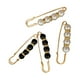 thumbnail image 3 of 4 broches elegantes de perlas para mujer, cierres de clip de ajuste, manualidades decorativas de bricolaje. Estilo D, 3 of 6