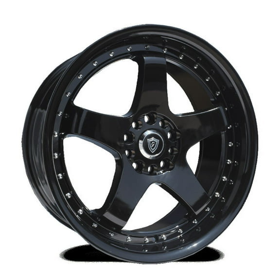 18X8.5 10-110/114.3 G-LINE #8073F Gloss Black Wheel 30/73.1