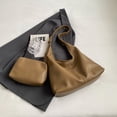 thumbnail image 4 of Bolso Hobo Holgado Hombro 2 Piezas Con Correa Ajustable Cuero PU para Mujer, 4 of 9