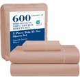 thumbnail image 1 of King Sheets Set Thread Count Sateen Weave Pc Long Staple Cotton Hotel Luxury Deep Pocket King Bed Sheets, 1 of 9