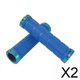 thumbnail image 1 of 2x1 Par De Manillares De Bicicleta De Doble Bloqueo Cubierta De Mano Antideslizante Azul, 1 of 8