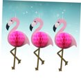 thumbnail image 4 of Houderco 3Ud Flamingo Colgante Decorativo Rosa Para Fiesta Luau Y Ambiente Tropical, 4 of 8
