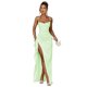 thumbnail image 1 of Vestido de noche GDJDIFK con diseño de sirena, satén, encaje, baile de graduación, menta, mujer, 1 of 7