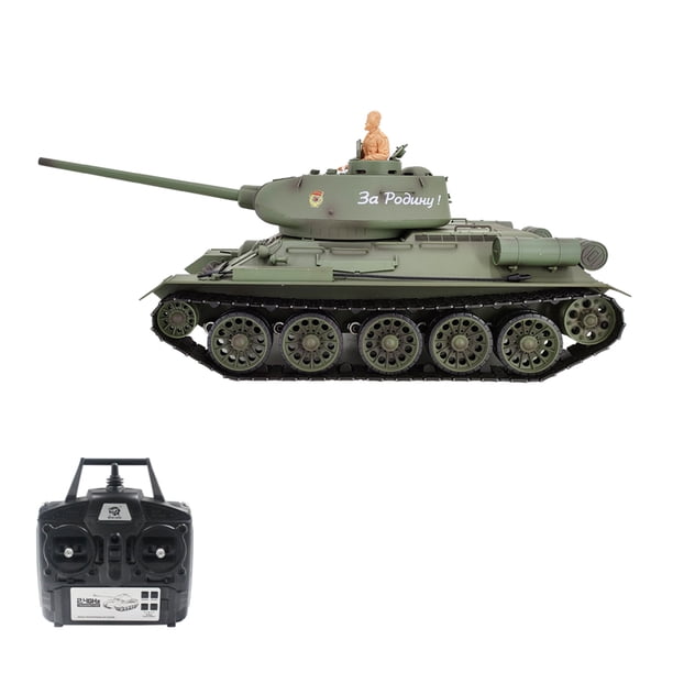 RC Coche, RC Tanks 1/16 Army Tank Juguetes para niños Vehículos de control remoto con Abody Verde