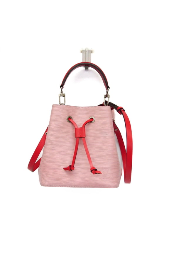 Pre-Owned Louis Vuitton Epi Neo Noe BB M53609 Women's Handbag,Shoulder Bag Rose Ballerine