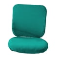 thumbnail image 1 of Stretchable Cover Slipcover Washable Easy to Remove Rotating Seat Cover for Rotating Computer , Dark Green, 1 of 8