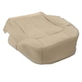 thumbnail image 2 of Front Driver  Cover, Car  Protector Nonslip PU Leather Soft Comfort Easy Clean  For Automotive Beige, 2 of 8