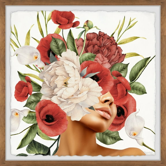 Marmont Hill Colors of Poppies Framed Painting Print