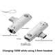 thumbnail image 4 of 2 en 1 USB C A 3.5 Mm Y Adaptador Cargador PD 100W para () White, 4 of 6